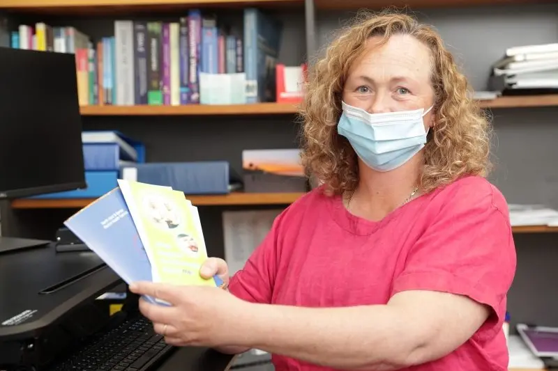 DON\\u2019T WAIT TO CALL: Renee Murtagh, manager early intervention and capacity at Albury Wodonga Health, Mental Health, encourages people who are experiencing difficulties to reach out. PHOTO: Kieren Tilly 