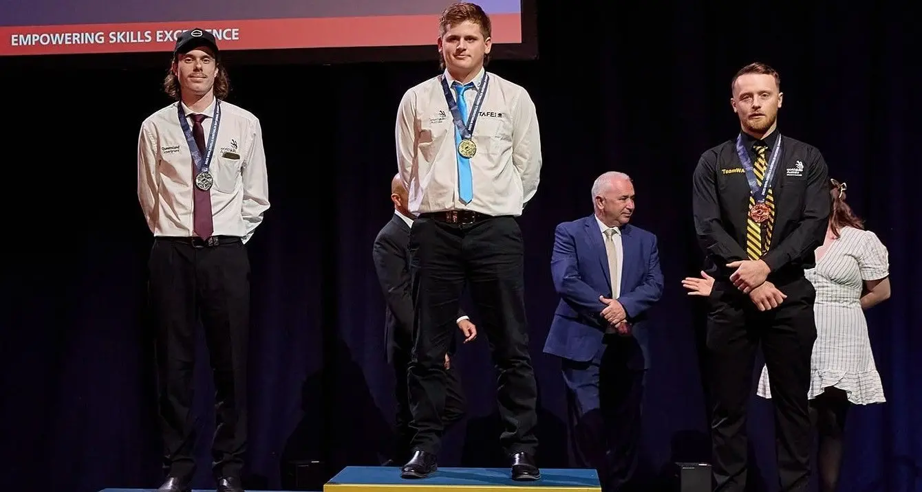 Gold medal well-deserved for former student