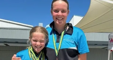 Looby lapping up the silverware