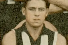 Norm Le Brun in his Collingwood kit.
