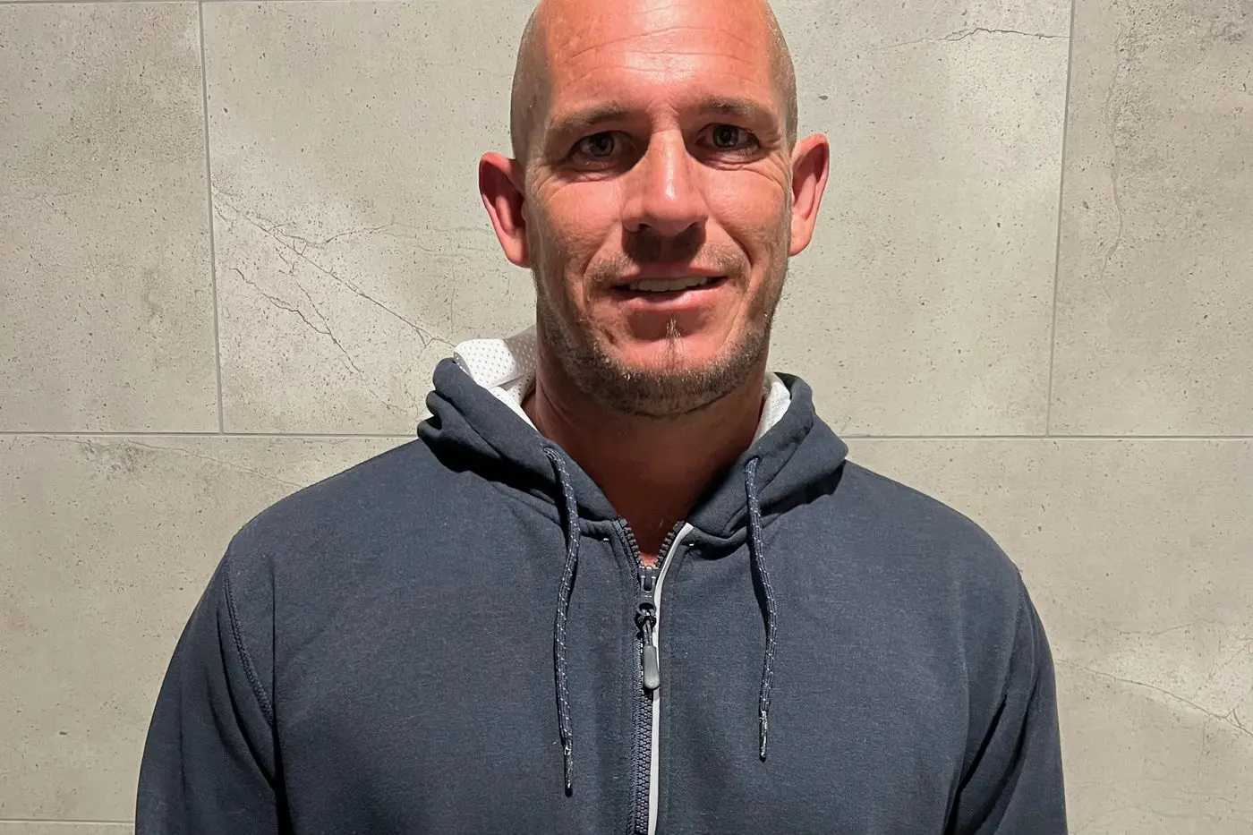 BEST IN BLUE: Blake Goodwin will serve as president of the Greta Football Netball Club for the 2023 season. Id:35123