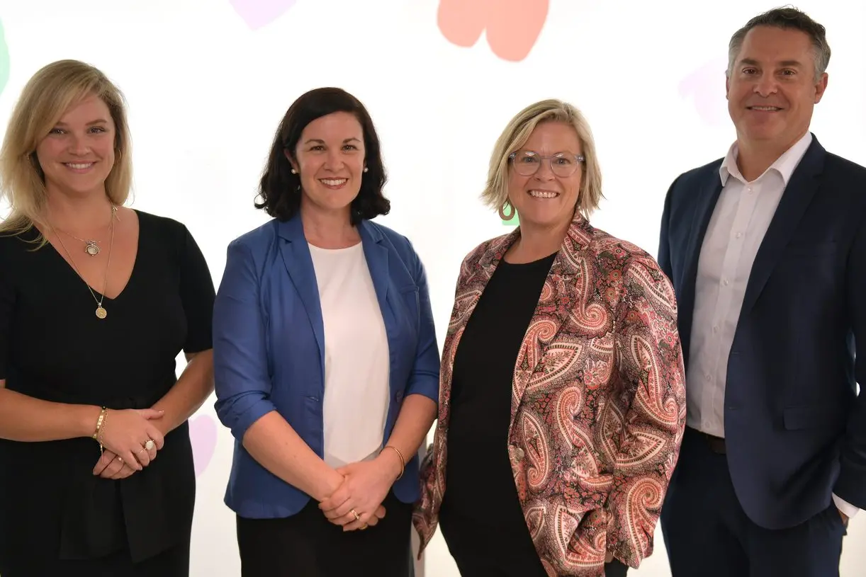 NEW MEMBERS: Cherie Holland, Sarah Treloar, Karen Rourke and Graeme Simpfendorfer have joined the Centre Against Violence\\'s board of directors.