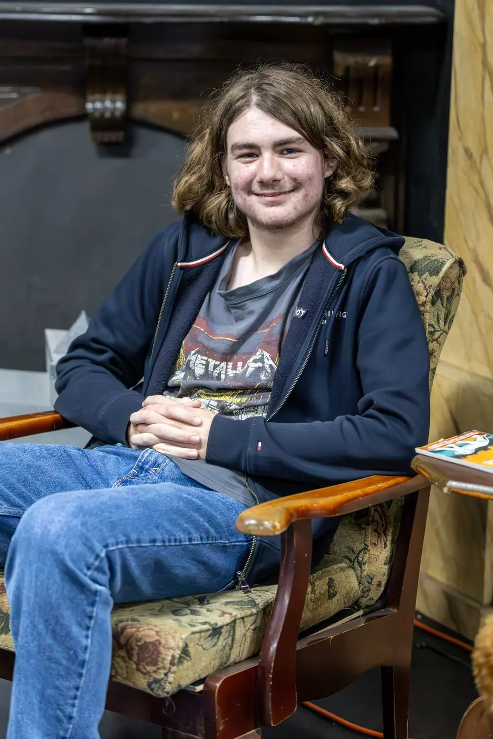 BIG BROTHER: Owen Guy will be playing Peter in the Wangaratta Players Youth Group\\'s production of The Lion, The Witch and The Wardrobe. PHOTOS: Elevated Media