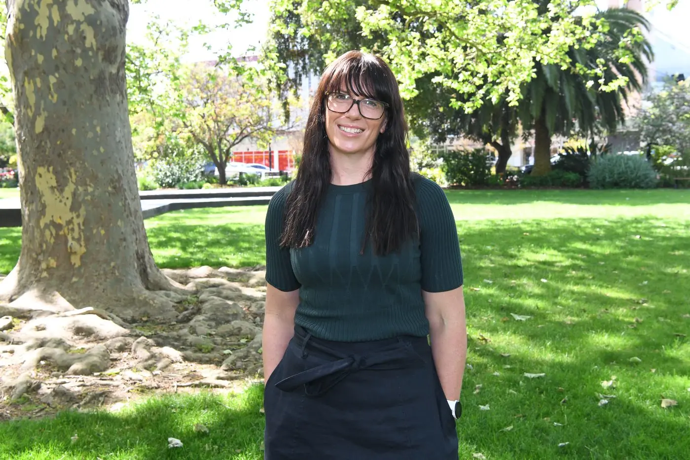 LEADING THE CHANGE: CEO at Centre Against Violence Wangtaratta Jaime Chubb said she hopes to help the national 10 year plan towards eradication gender based violence among women and children at a local community level. PHOTO: Kurt Hickling Id:32459