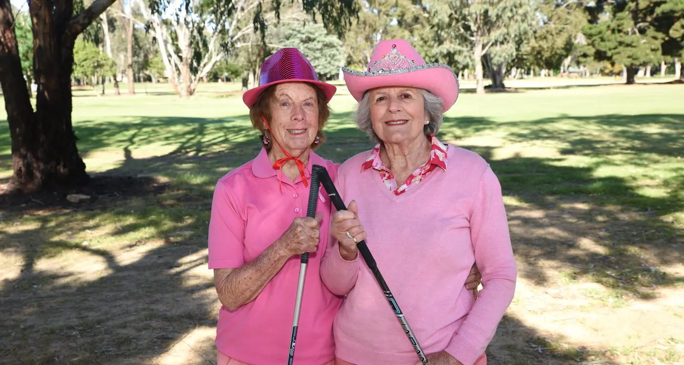 Wangaratta Golf Club pink ladies day