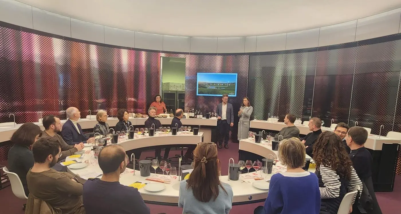 Local wineries showcased at French wine trade museum