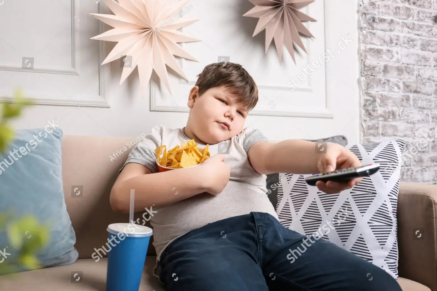 JUNK JUNKEE:  Television ads for unhealthy foods can lead to childhood obesity.  Id:29430
