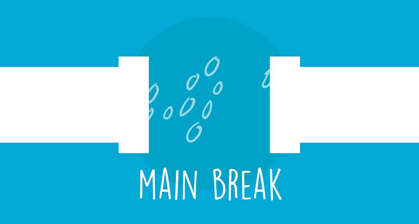 Major watermain break damages Rowan Street road