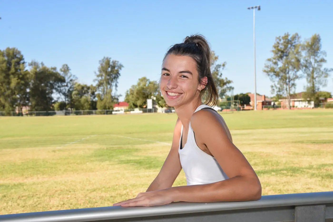 THE REIGNING CHAMP: Bella Pasquali will be defending her sash at the 142nd running of the Stawell Gift this weekend. PHOTO: Kurt Hickling