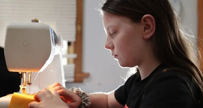 Alice Appleby is in a sewing wonderland