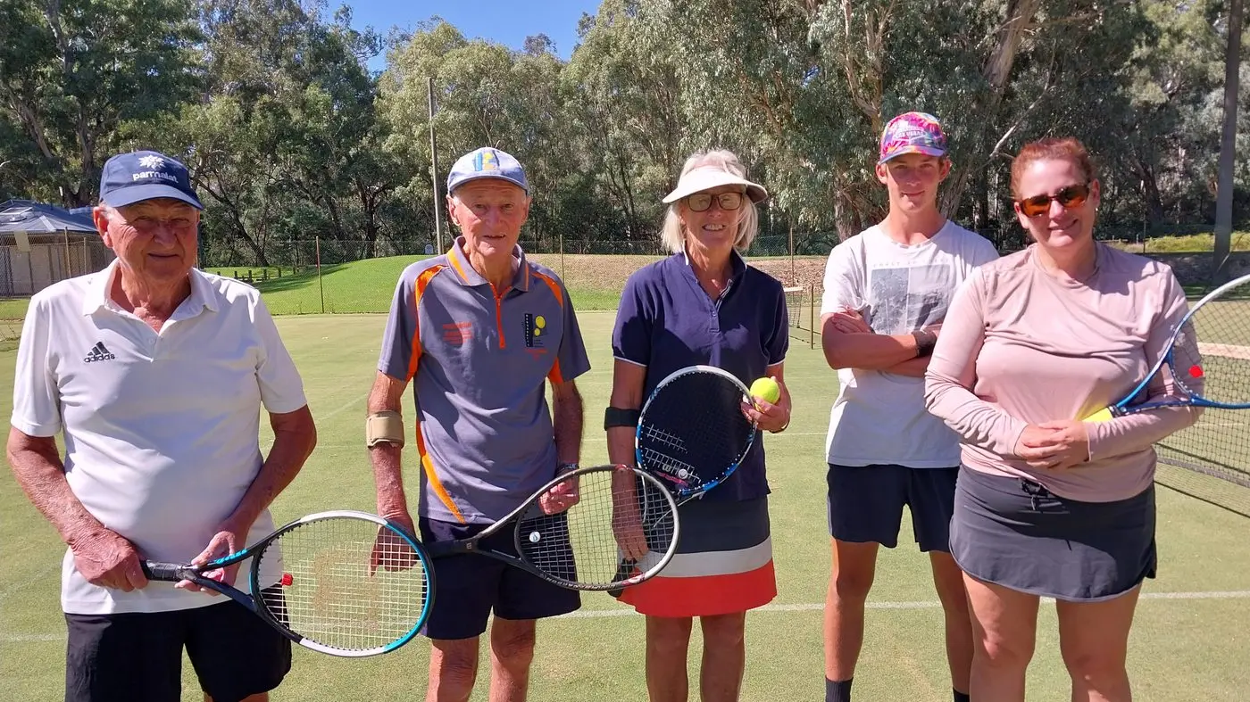 Off-season tennis is firing