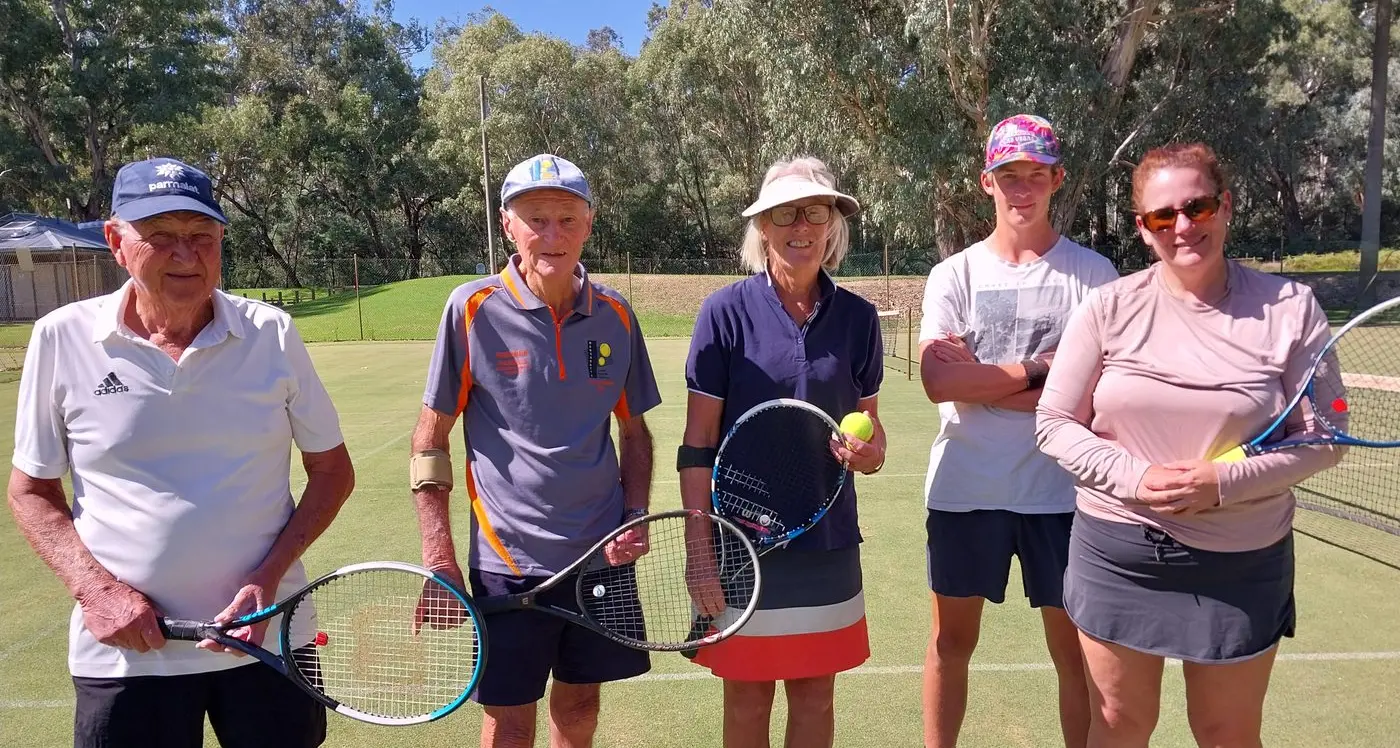 Off-season tennis is firing