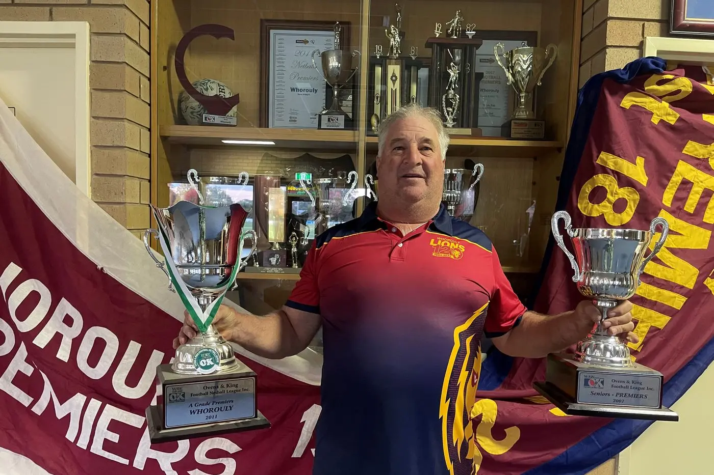 CLUB MILESTONE: Whorouly FNC president Eddie Costenaro said he was looking forward to celebrating the club\\'s history with those who came before.
