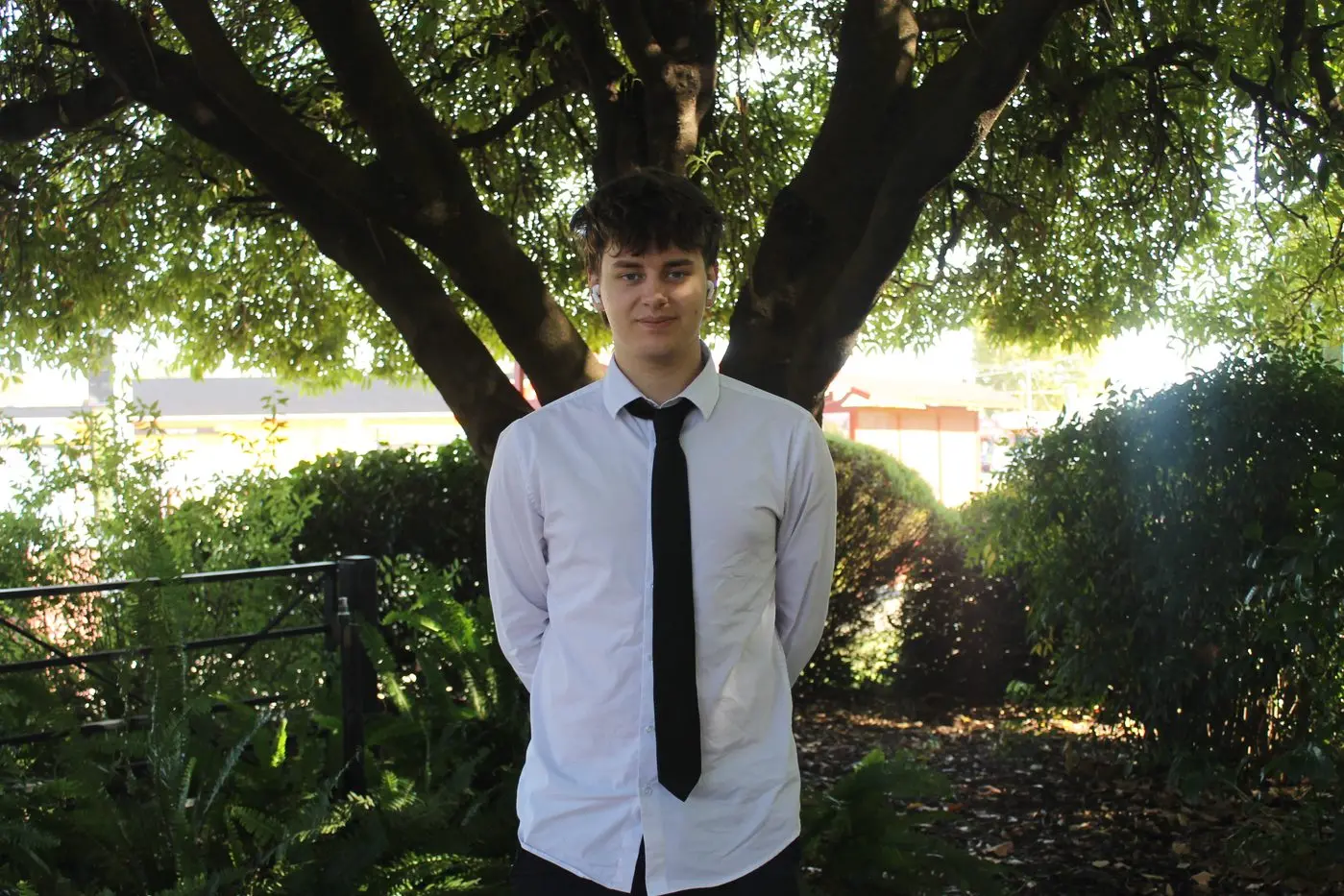 BRIGHT FUTURE:  Seth Garraffo, a 19-year-old local had some words of wisdom in how other yopung people should choose a career. PHOTOS: Angela Keenan