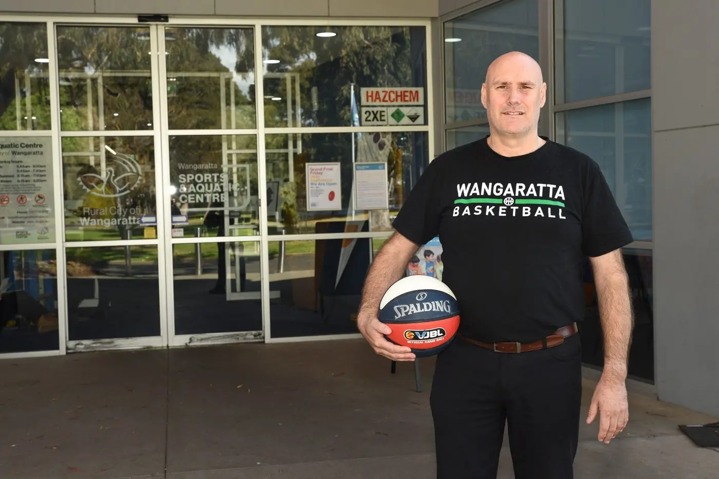 AWAY GAMES: WBI president Adam Maher said it was disappointing their tournament had to be hosted in Wodonga, due to a lack of available courts in Wangaratta. PHOTO: Kurt Hickling
