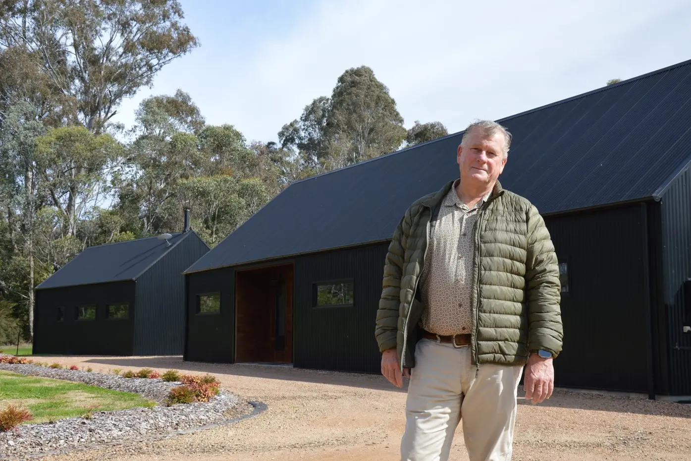 3 BLACK SHEDS: Alan Tainton has given a strong description of how challenging it currently is for tourism accommodation providers ahead of a short-stay levy set for January next year. PHOTO: Anita McPherson