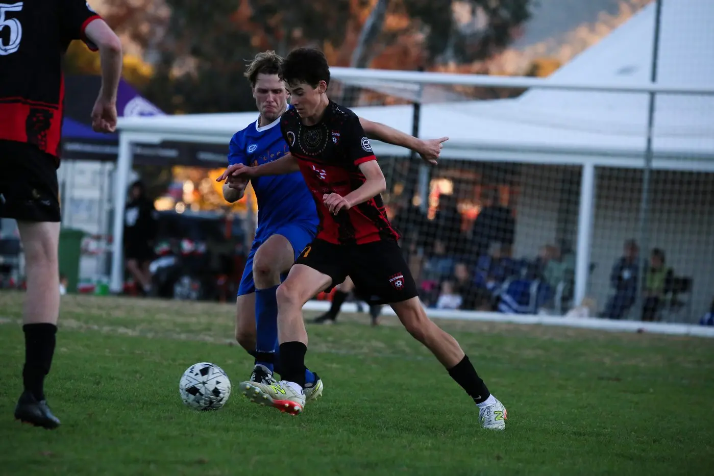MOMENTUM MATCH: Liam Cooper and the Devils will look to use their recent 5-0 win to catapult into their weekend derby showdown with Myrtleford Savoy. PHOTO: Kat De Naps Photography
