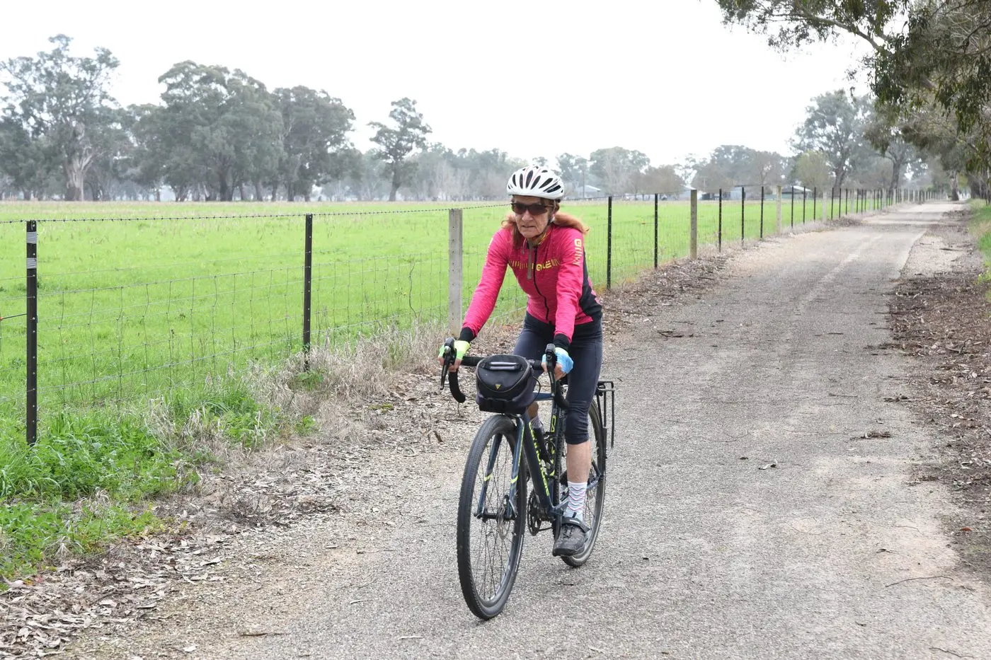 ON TRACK: RoadSafe North East spokesperson Anne Ford says riding to work is a safe, healthy and cost-efficient alternative to driving.