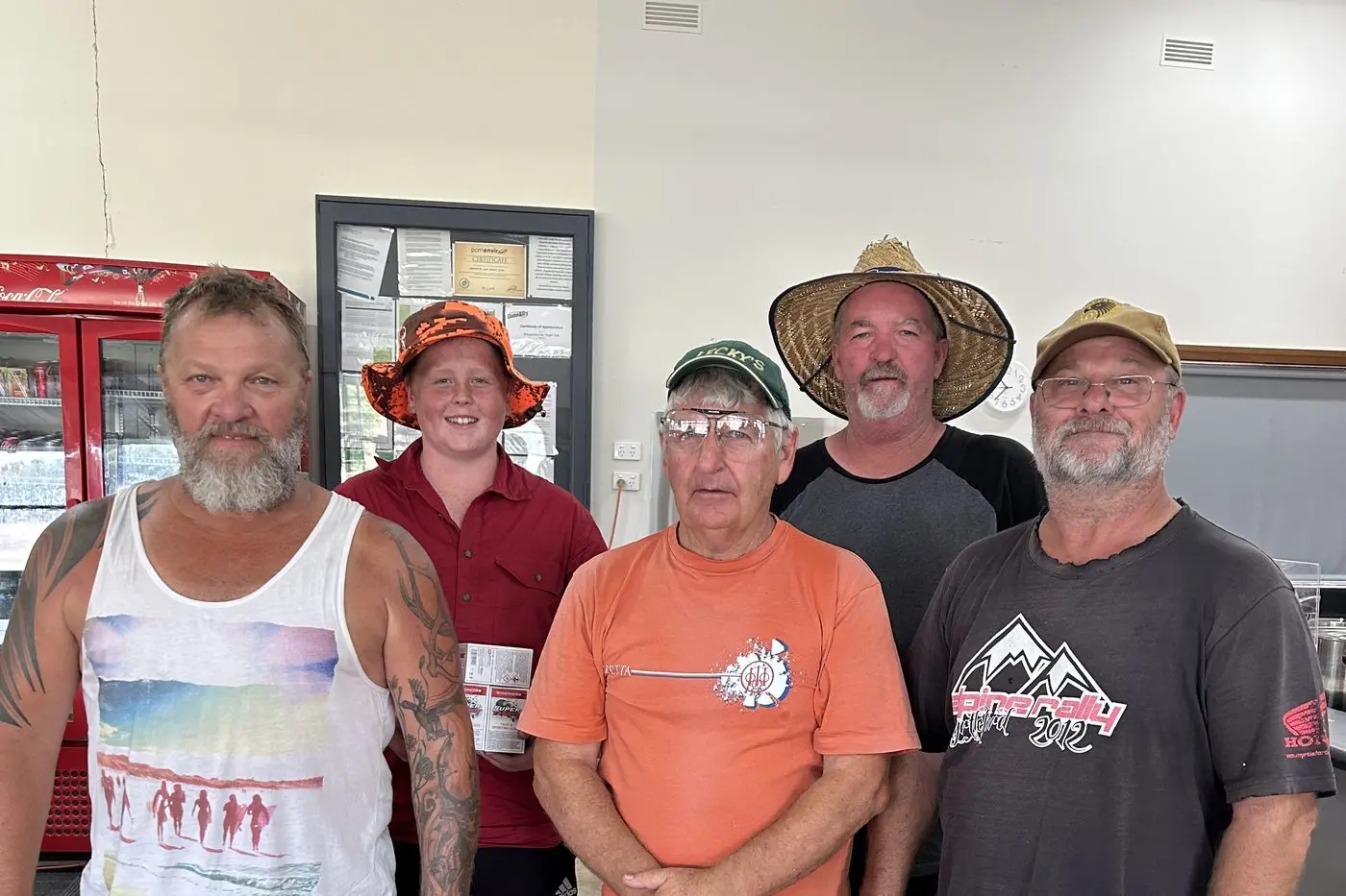 SURE SHOTS: The winners from the weekend\\'s shoot at the Wangaratta Clay Target Club.