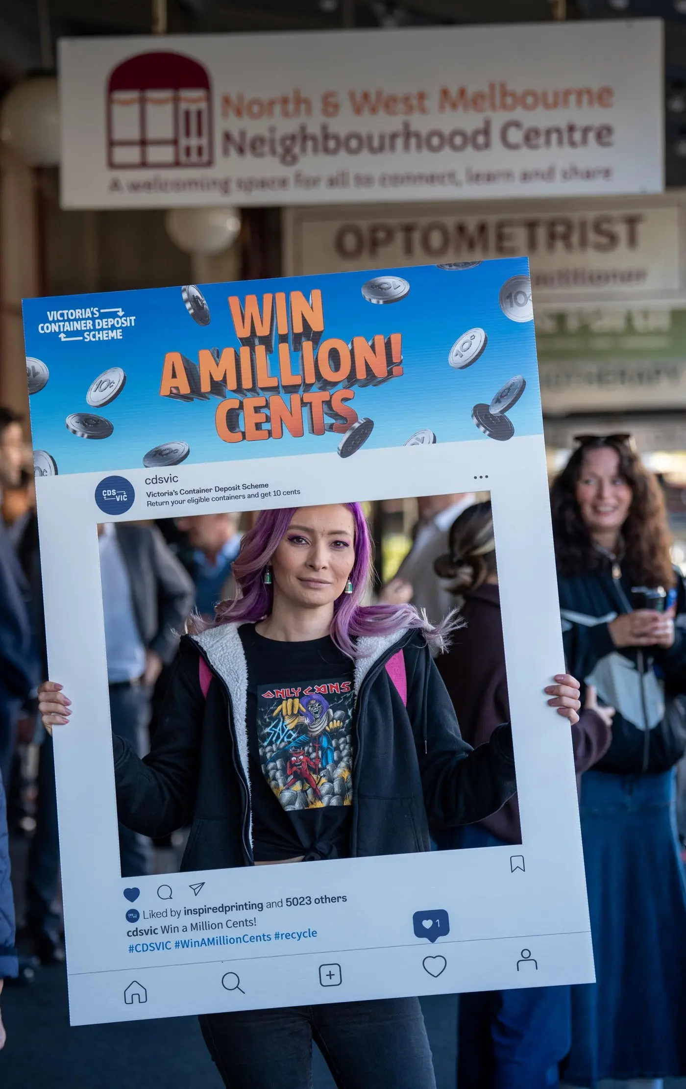 RECYCLING THOUGHT: Last chance to win one million cents for returning empty drink containers through Victoria\\u2019s Container Deposit Scheme.