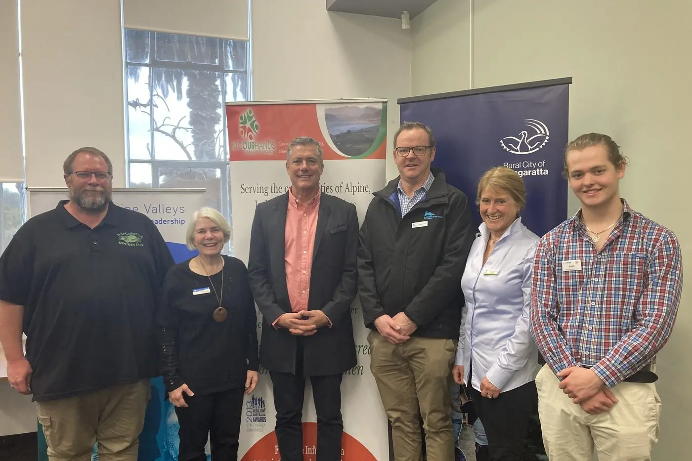 Volunteer groups given lesson on resilience