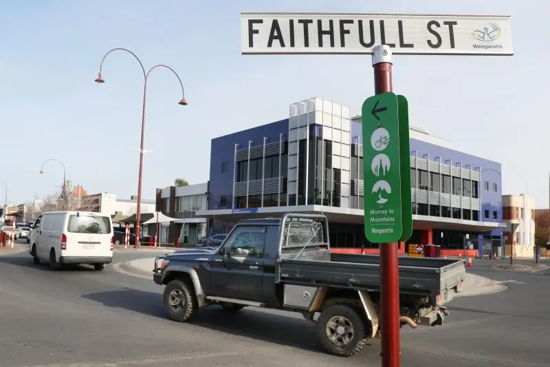 BETTER DAYS: Traffic on Parfitt Road and Murphy Street has experienced some jams over the past week due to the closure of the popular alternative route of Faithfull Street. PHOTO: Kiren Tilly