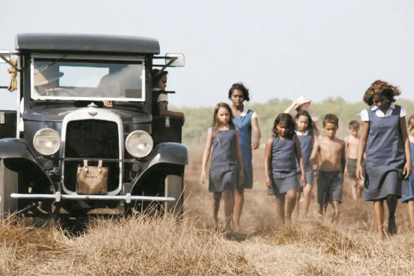 EPIC JOURNEY: Children and their carers from the Croker Island Mission in NT travelled 5000 miles by foot, boat, canoe, truck and train following the bombing of Darwin.