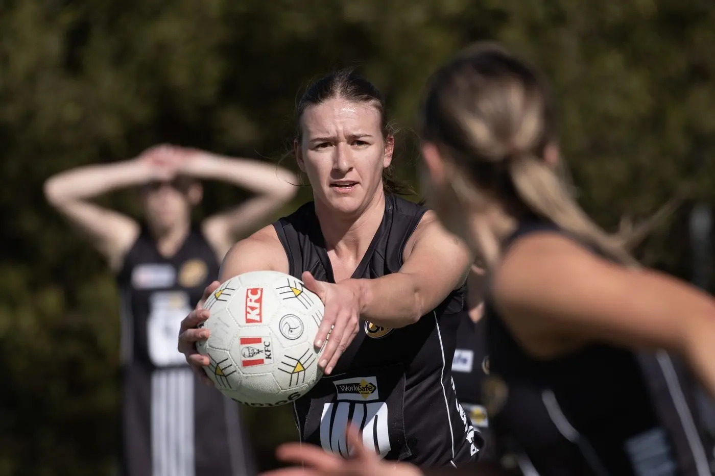 MUST WIN: Hannah Grady will be a key component of Wangaratta Magpies game against Lavington this weekend. PHOYO: Melissa Beattie