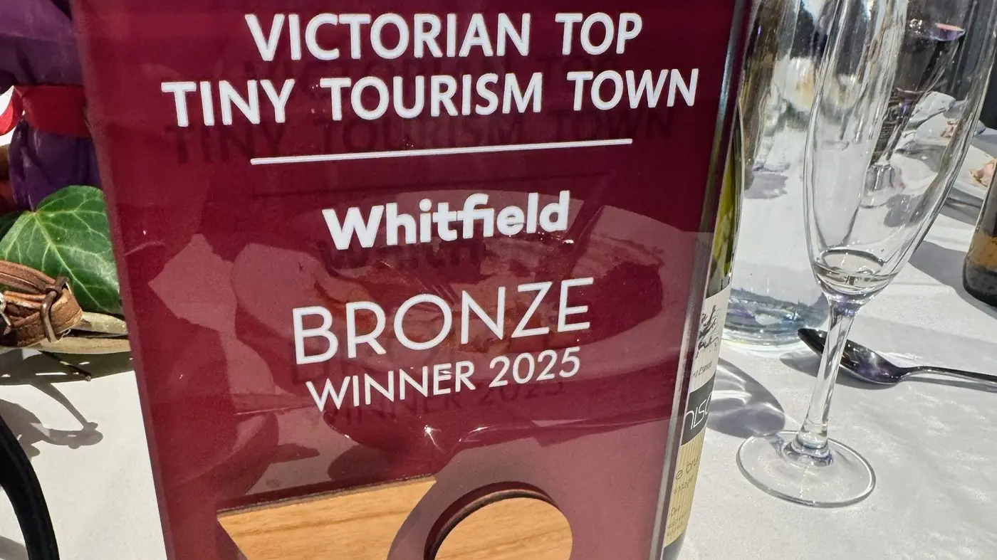 Whitfield takes bronze in state towns tourism awards