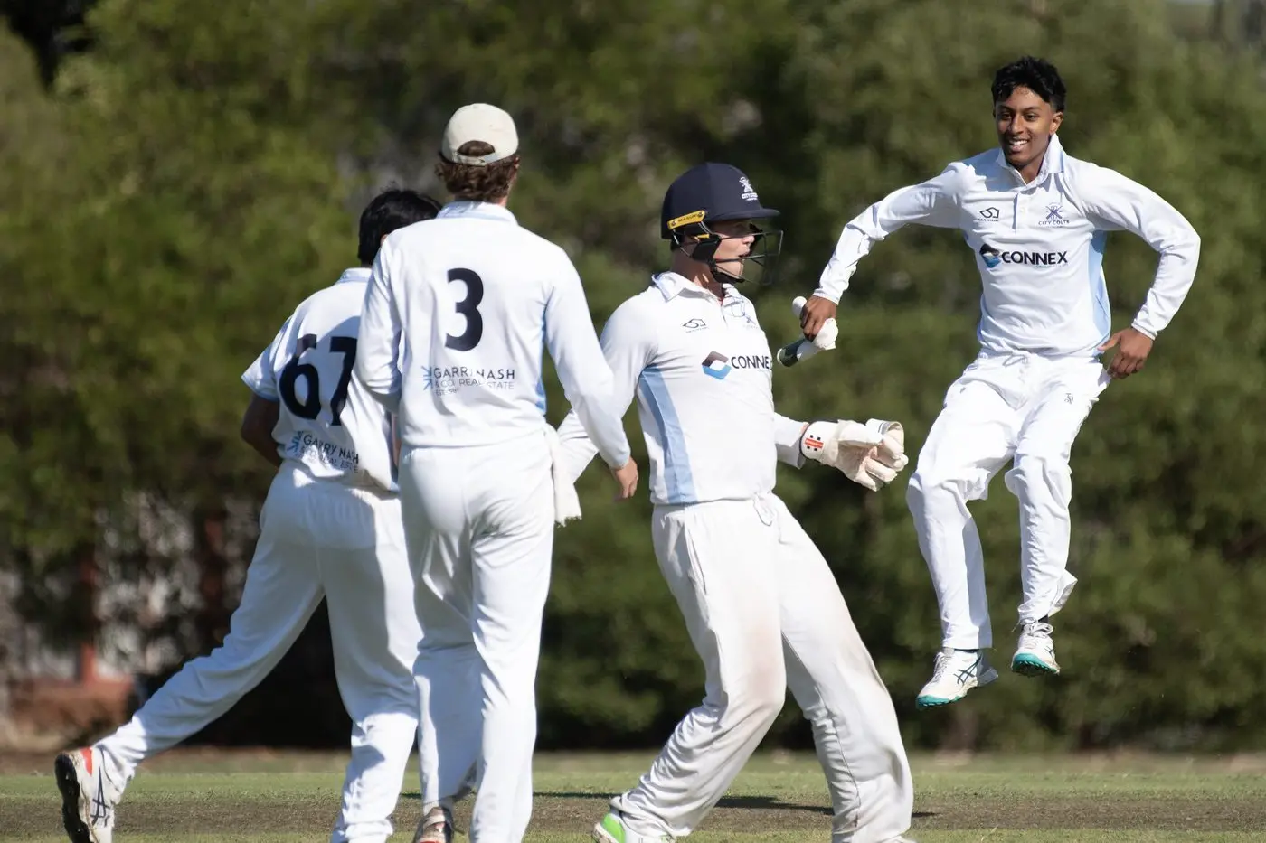 THE GRAND FINAL: City Colts\\' under 16 side take on Benalla Bushrangers for the Eugene Kneebone Shield. PHOTO: Melissa Beattie
