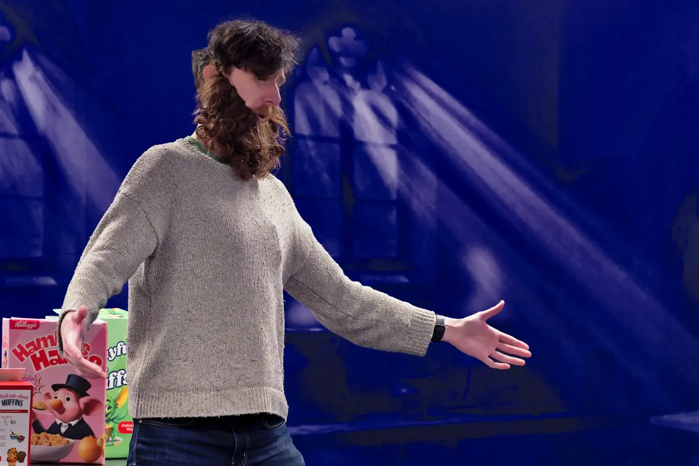 ALL THE LAUGHS: Darcy Carroll  will portray Falstaff in one of  Shakespeare\\'s most beloved comedies.