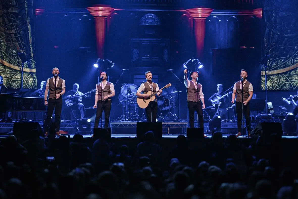 DANNY BOY: The Shamrock Tenors have been hailed as Ireland\\'s most exciting new folk music sensation, bringing a vibrant energy to beloved Irish classics.