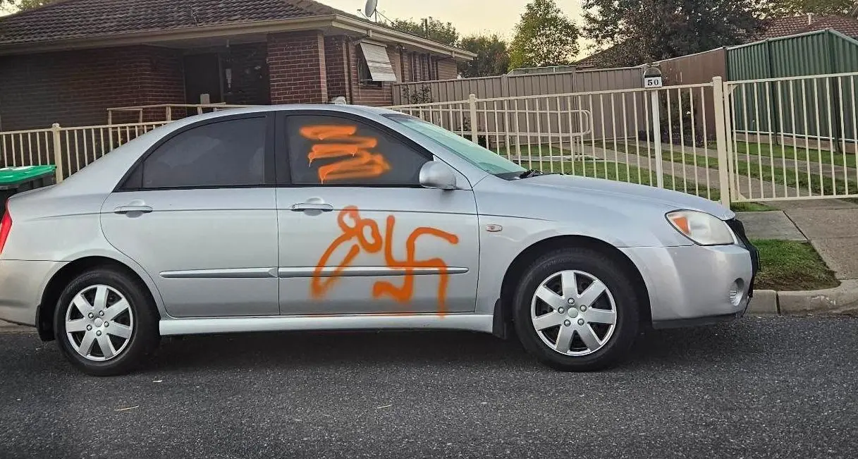 Teens linked to spray paint spree