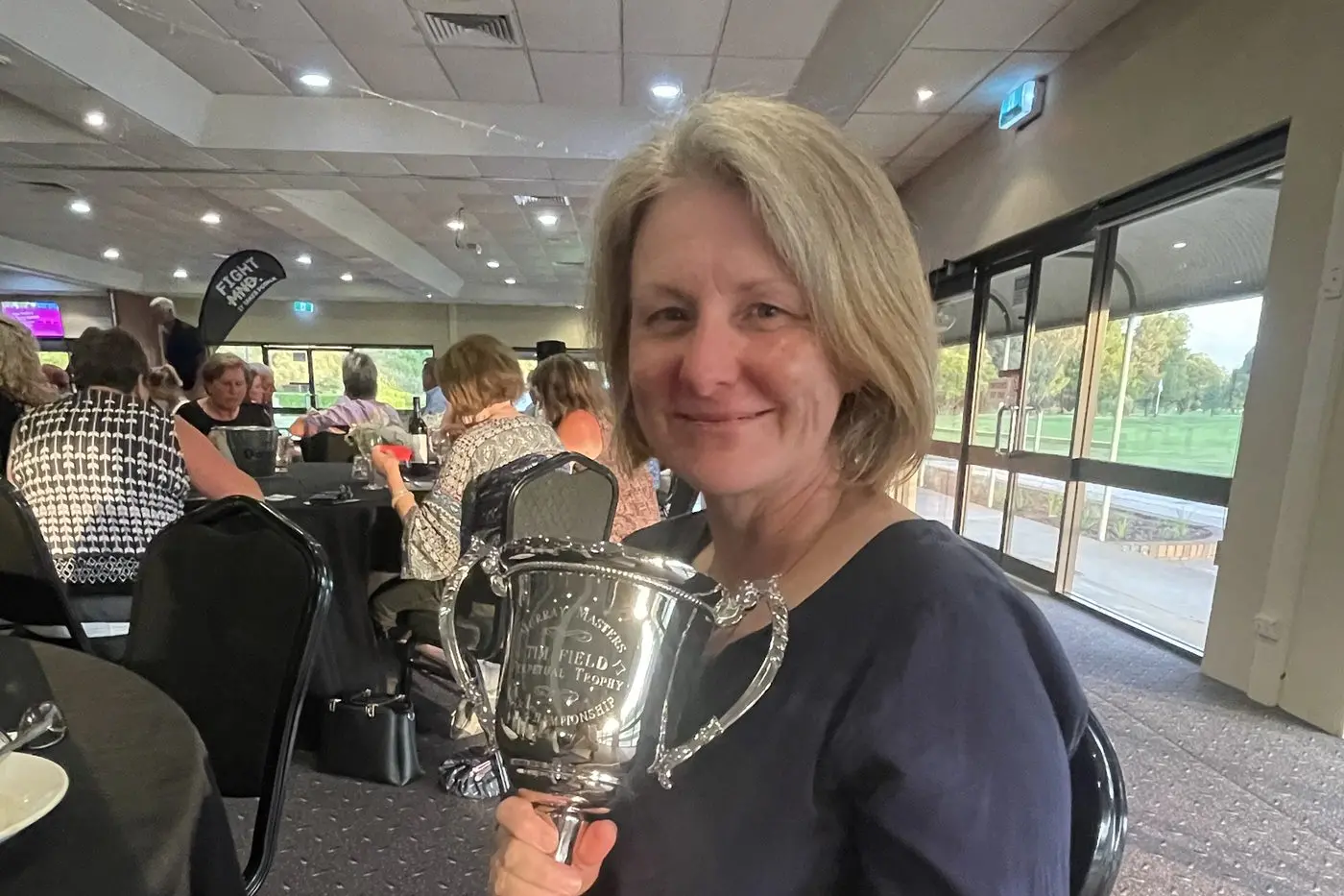 TOP WEEKEND: Alison Comensoli took out the Murray Masters golf tournament over the weekend.  Id:34654