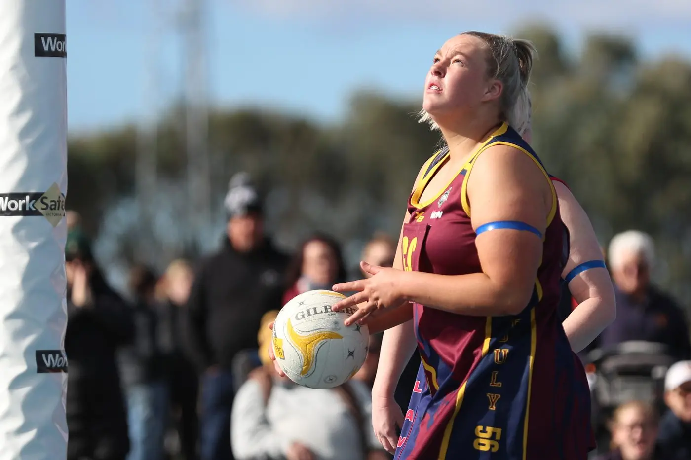 SHARP SHOOTER: Abbey Forrest was key in Whorouly securing a ticket to the A grade grand final with a win over Milawa. PHOTO: Melissa Beattie