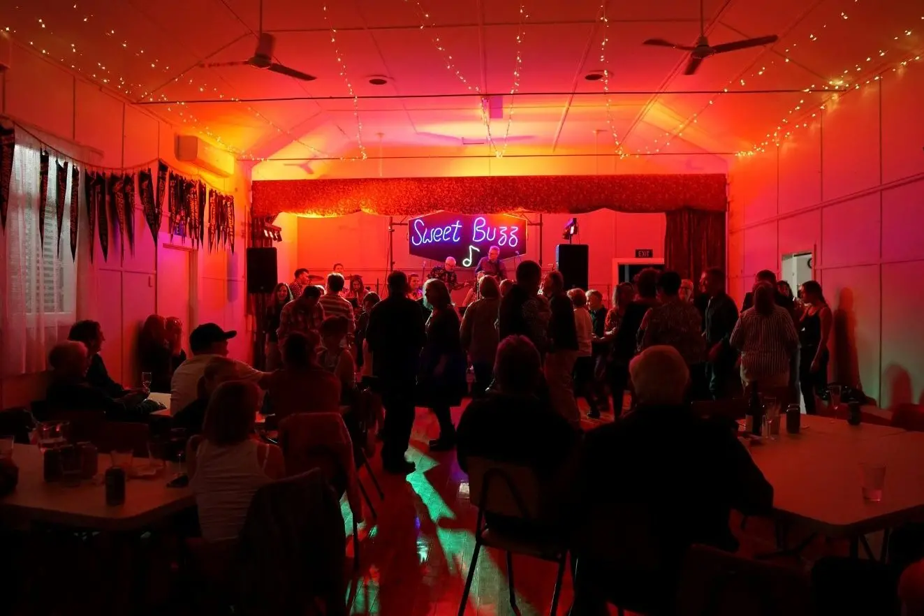 RURAL CHARM: Sweet Buzz will perform at the Tarrawingee Hall and other venues as part of the this year\\'s Old School Night Out series of events in local halls.