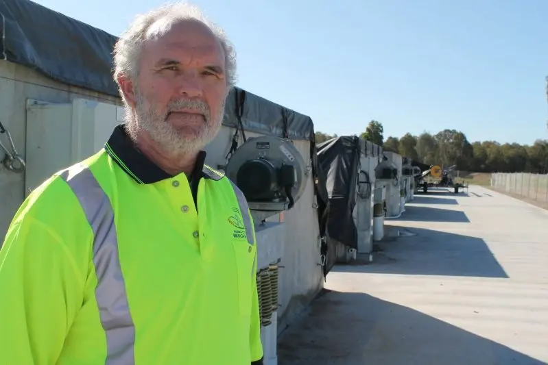 TRAILBLAZER: Alan Clark, the rural city\\u2019s director of infrastructure services, has been the architect behind the establishment of the first council built and operated organics processing plant in Victoria. The plant is in its licensing phase where samples of organic matter have to be sent for testing. After that council is looking to ramp up its operations. PHOTO: Steve Kelly\\n