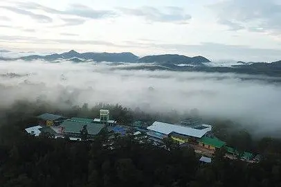ON A MISSION: The Living Waters Village in Borneo.