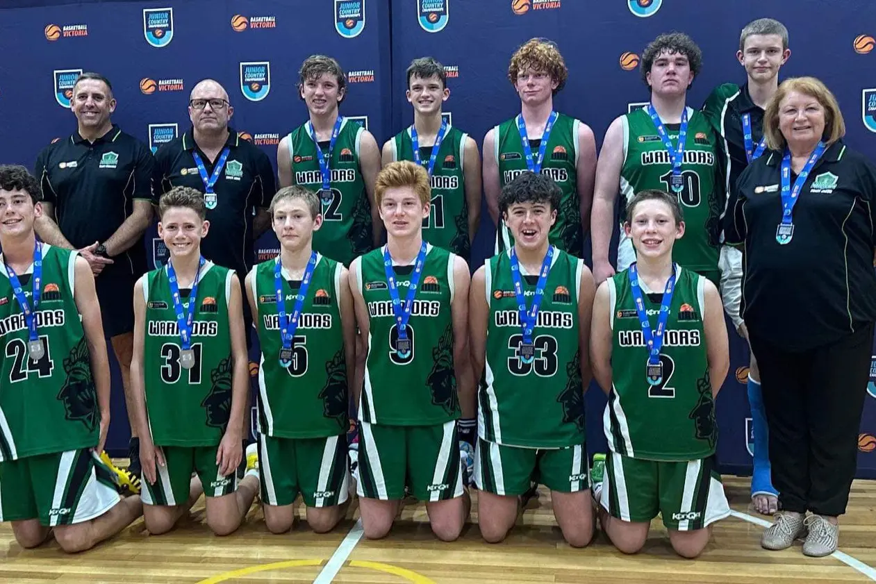 SILVER SPECIALISTS: The Wangaratta Warriors under 16s boys finished division two runners up against some of country Victoria\\'s best at the Junior Country Championships last weekend.