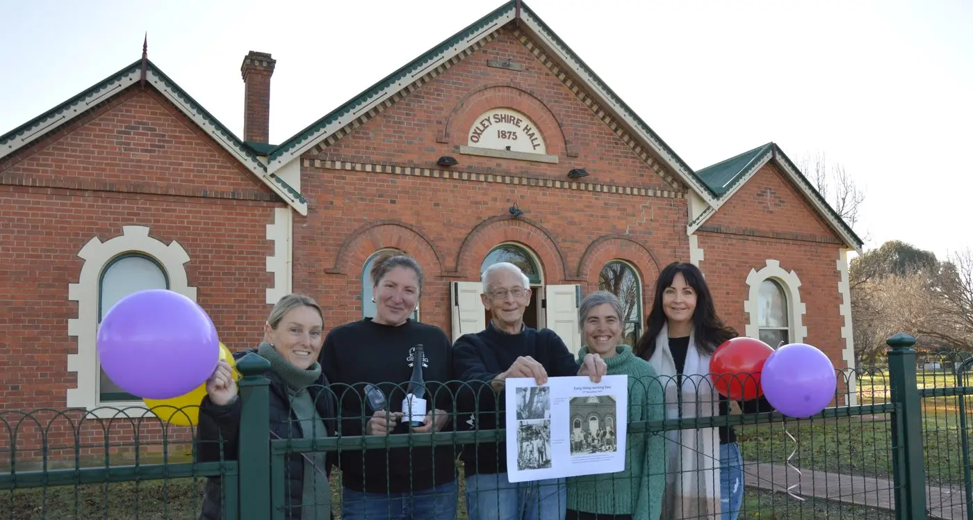 Join the party to celebrate 150 years of the Oxley Shire Hall