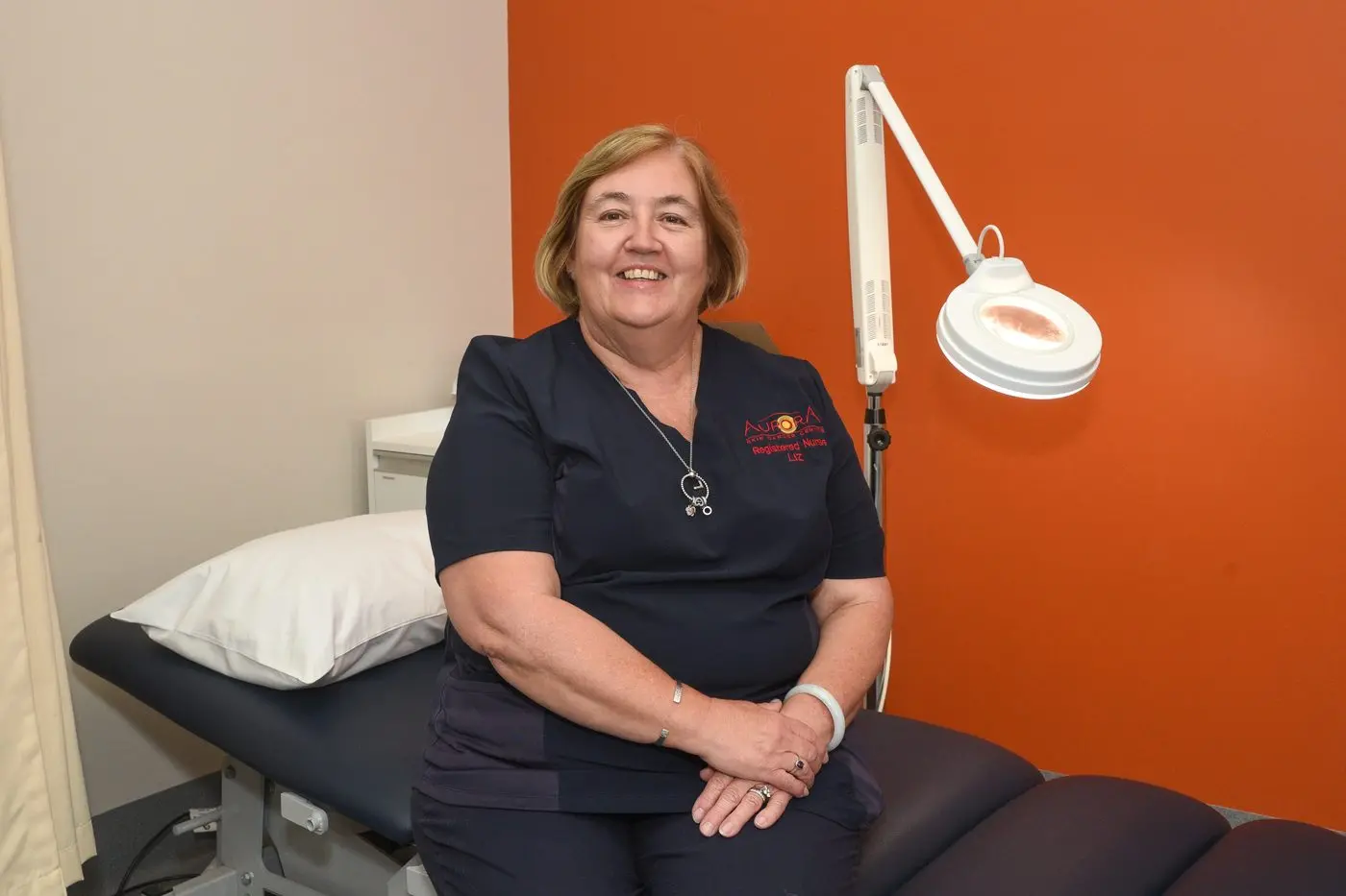 HEALTH CHECK: Registered nurse Liz Jesser encourages patients to book a screening appointment. PHOTO: Kurt Hickling Id:36191