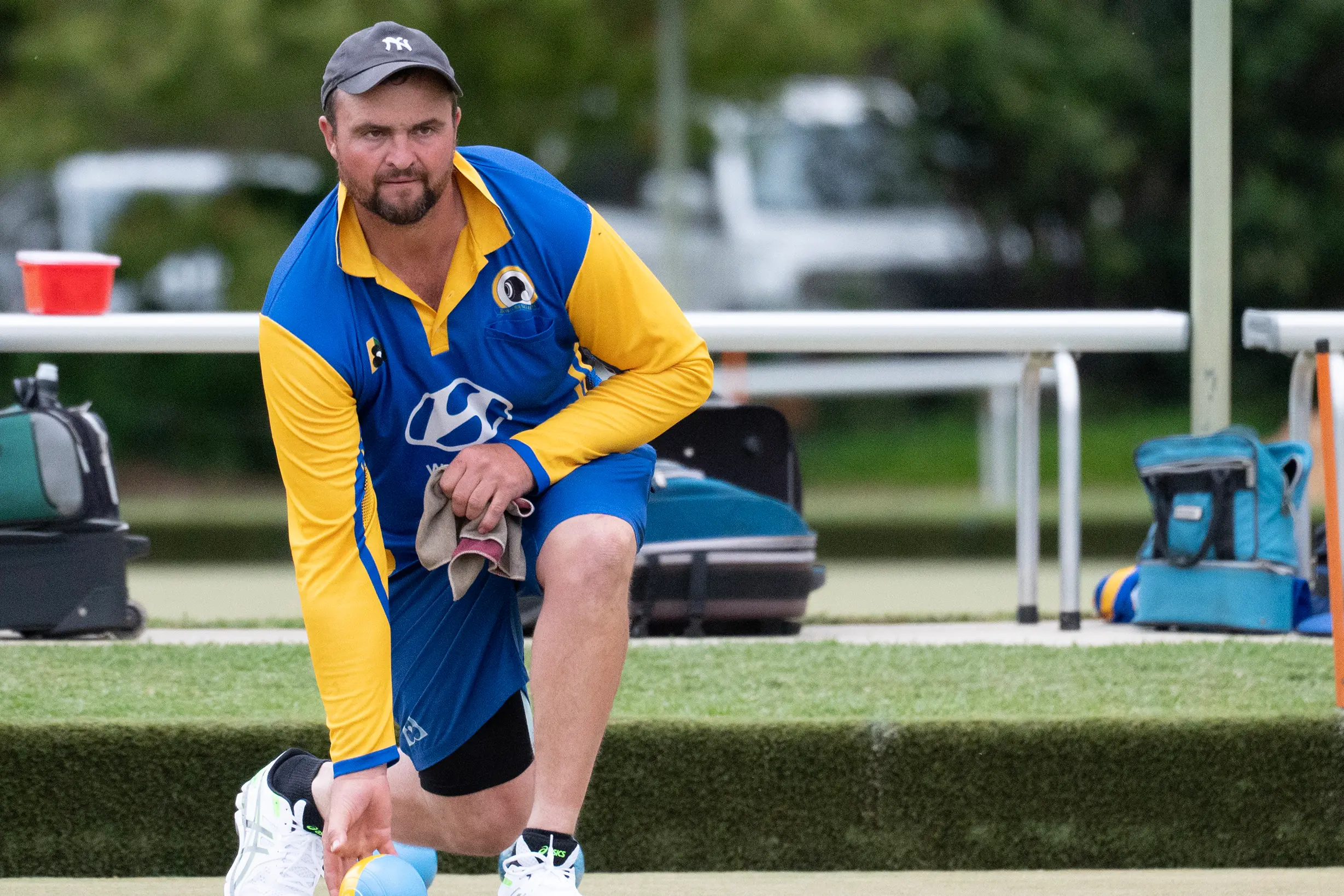 Hard day at the office for Wang bowlers