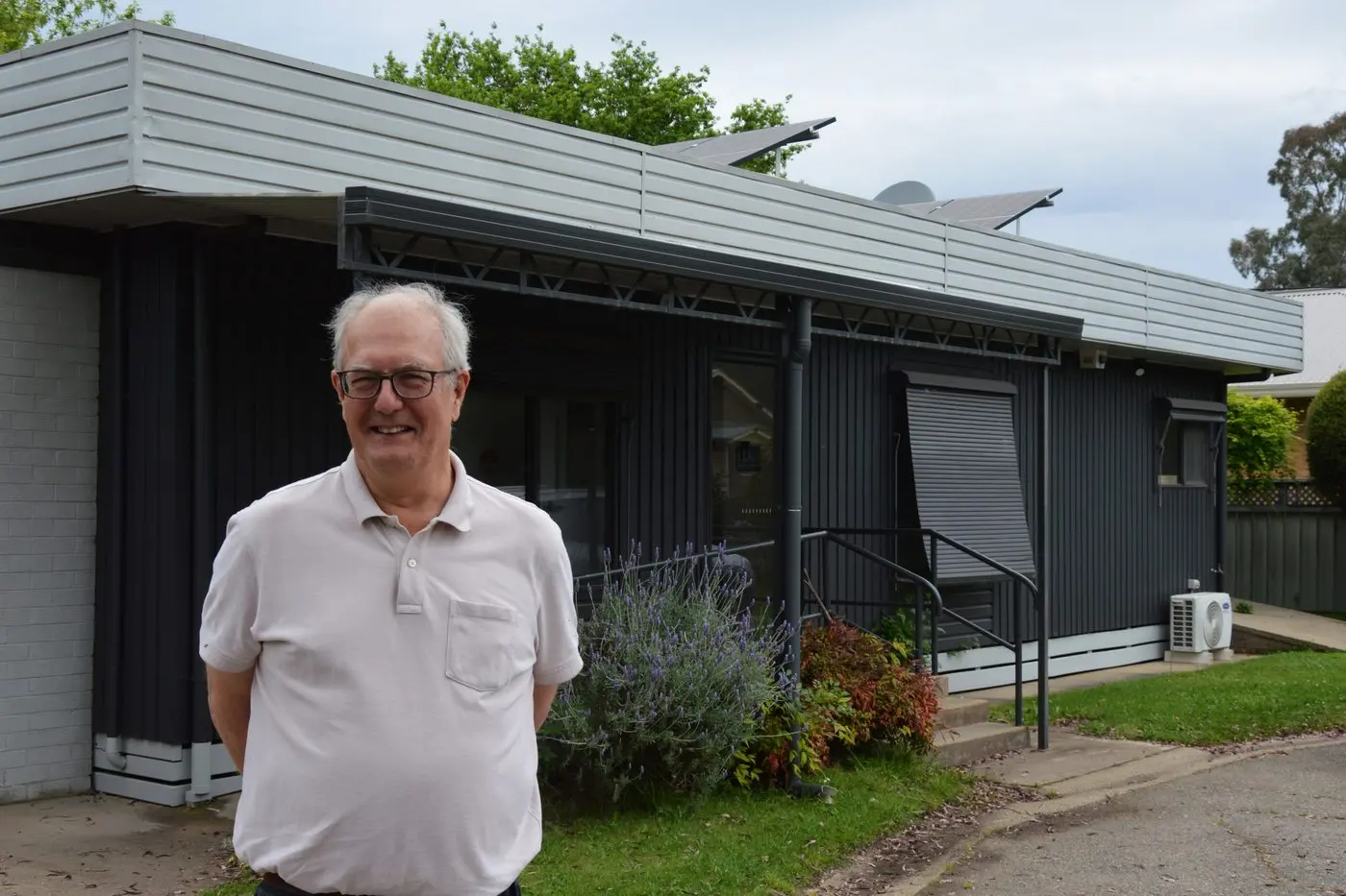 COMMUNITY HUB: UKVCH committee secretary Ross Wilson said the open day on Saturday was about making sure the committee is addressing what the community wants for the space, located in the main street of Whitfield. PHOTOS: Anita McPherson