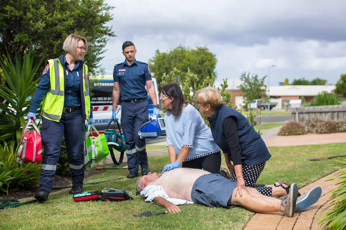 BE A LIFESAVER: Ambulance Victoria invites local residents to learn or refresh their cardiopulmonary resuscitation (CPR) skills and sign up to be a GoodSAM responder during Shocktober. PHOTO: Ambulance Victoria  