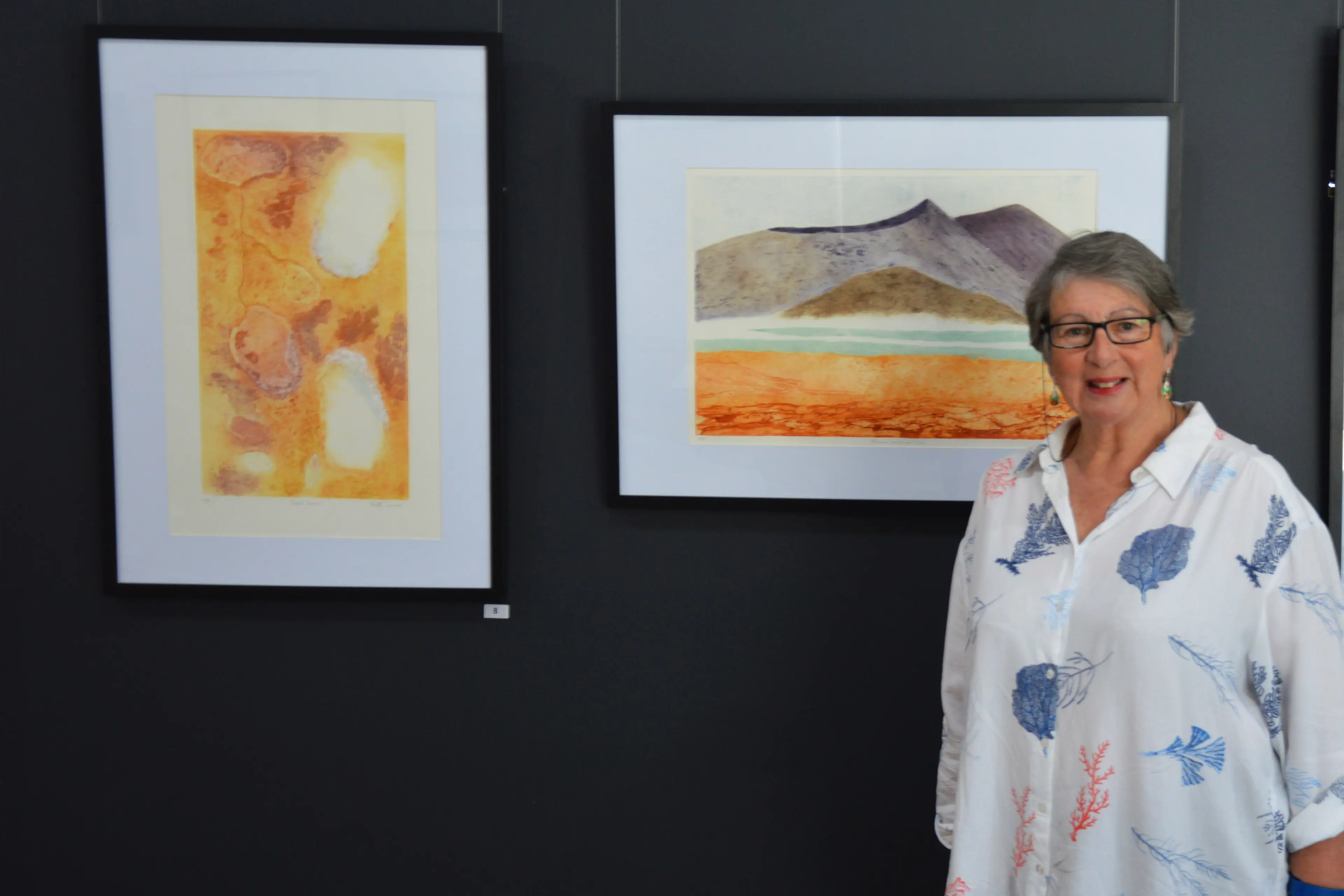 <p>NEW HORIZONS: Ninetta Santoro said she hopes the exhibition will help educate visitors about printmaking techniques and deepen their appreciation of the art form. PHOTO: Anita McPherson</p>\\n