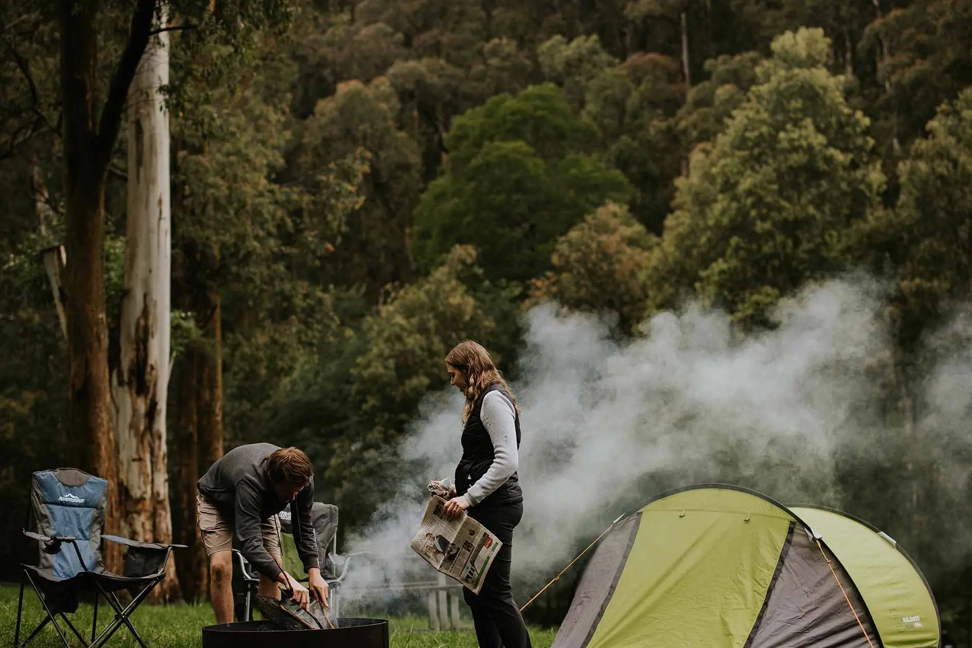 Authorities urging campfire safety