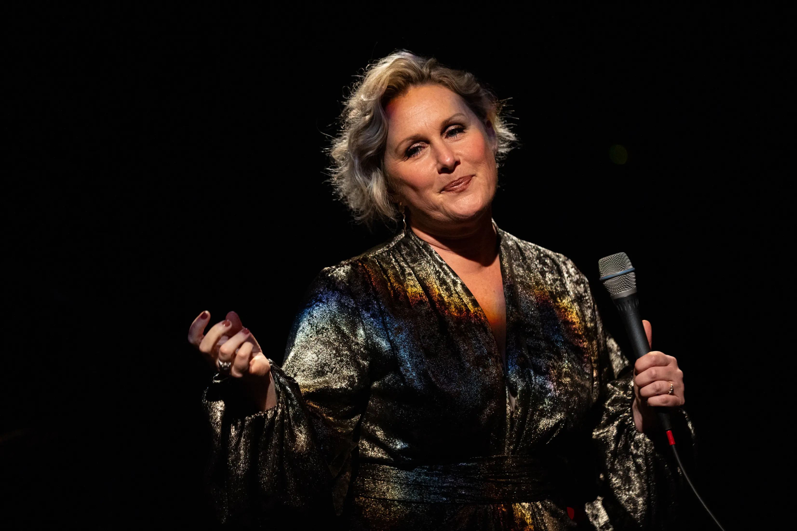 <p>SHOWTIME: Saturday night\\'s Festival of Jazz and Blues\\' marquee act, Emma Pask (pictured) and her quartet delivered a thrilling show for a packed Wangaratta Performing Arts Convention Centre crowd as festival organisers basked n a successful 35th rendition of the event. PHOTO: Marc Bongers</p>\\n