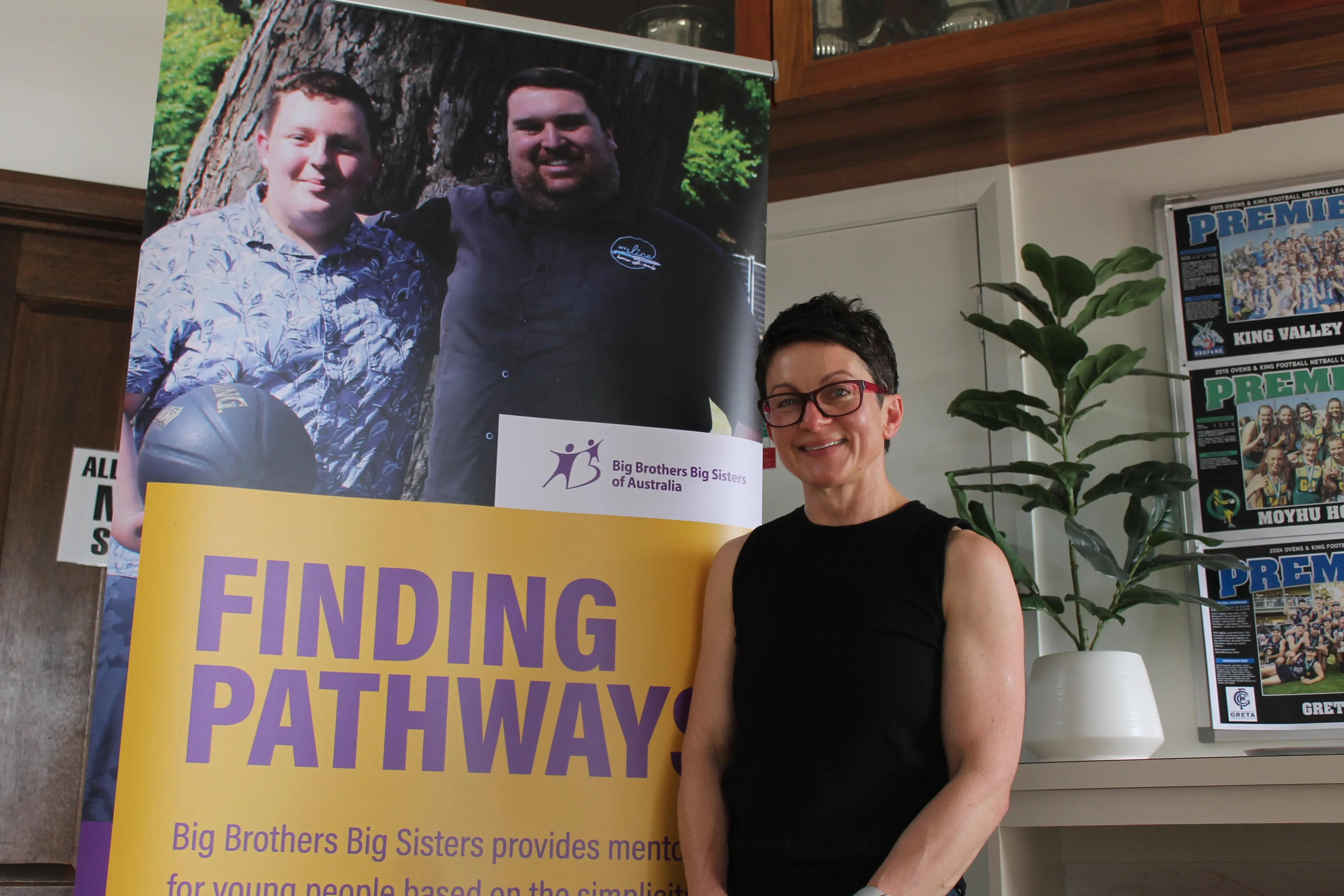 <p>OPPORTUNITY TO GROW: Wangaratta Big Brothers Big Sisters mentoring coordinator, Caz Sammon, appreciates the enduring community support and encourages locals to consider volunteering for the organisation. PHOTO: Grace Fredsberg</p>\\n