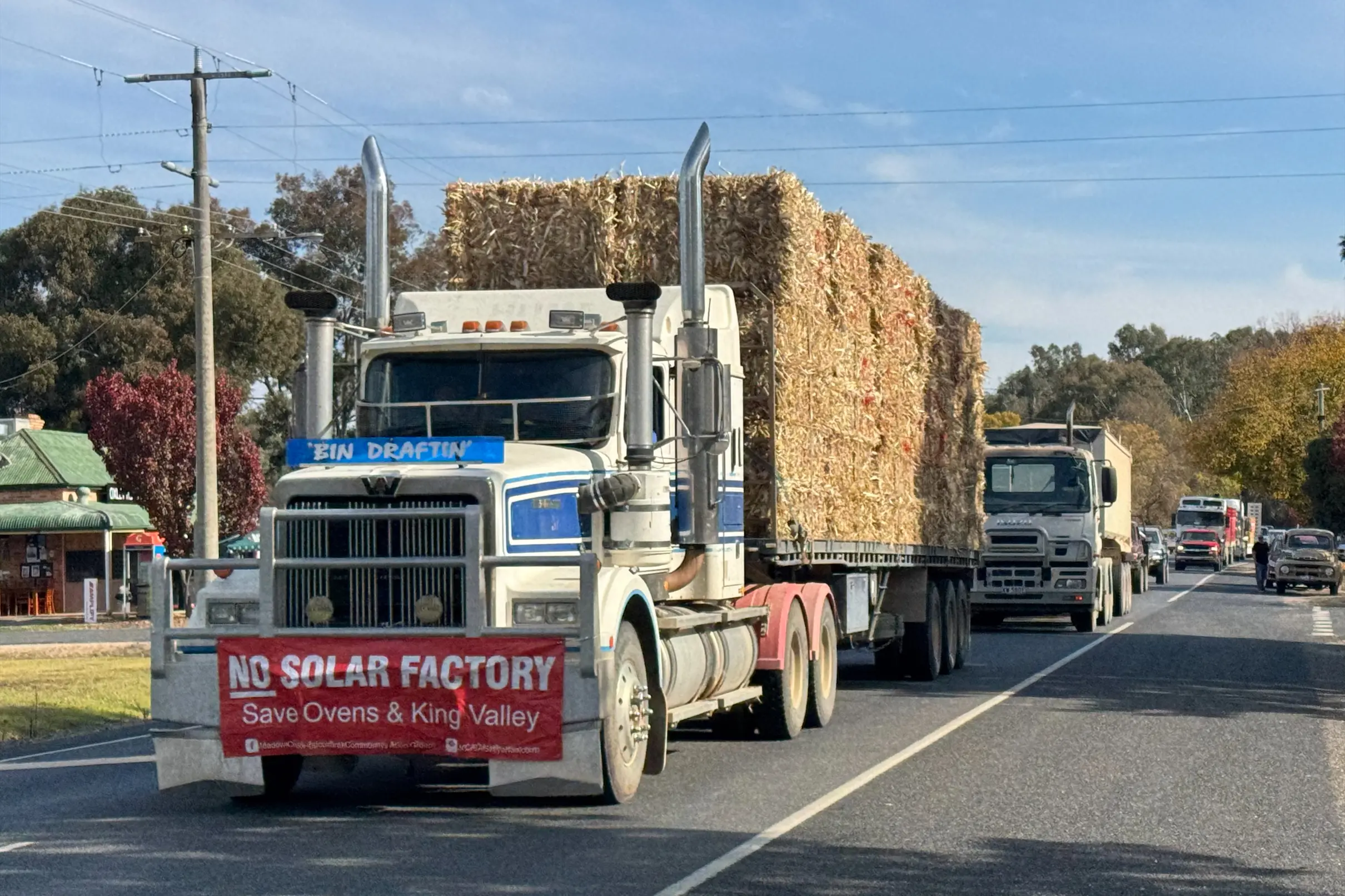 <p>PROTEST PUSH: Protestors of the recently approved Meadow Creek Solar Farm will work with council and relevant authorities to ensure development terms are met prior to construction. </p>\\n
