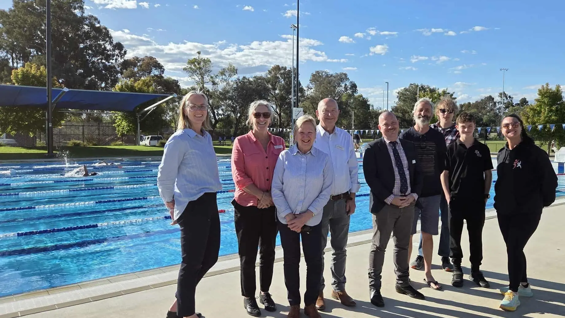 All abilities swim squad training kicks off